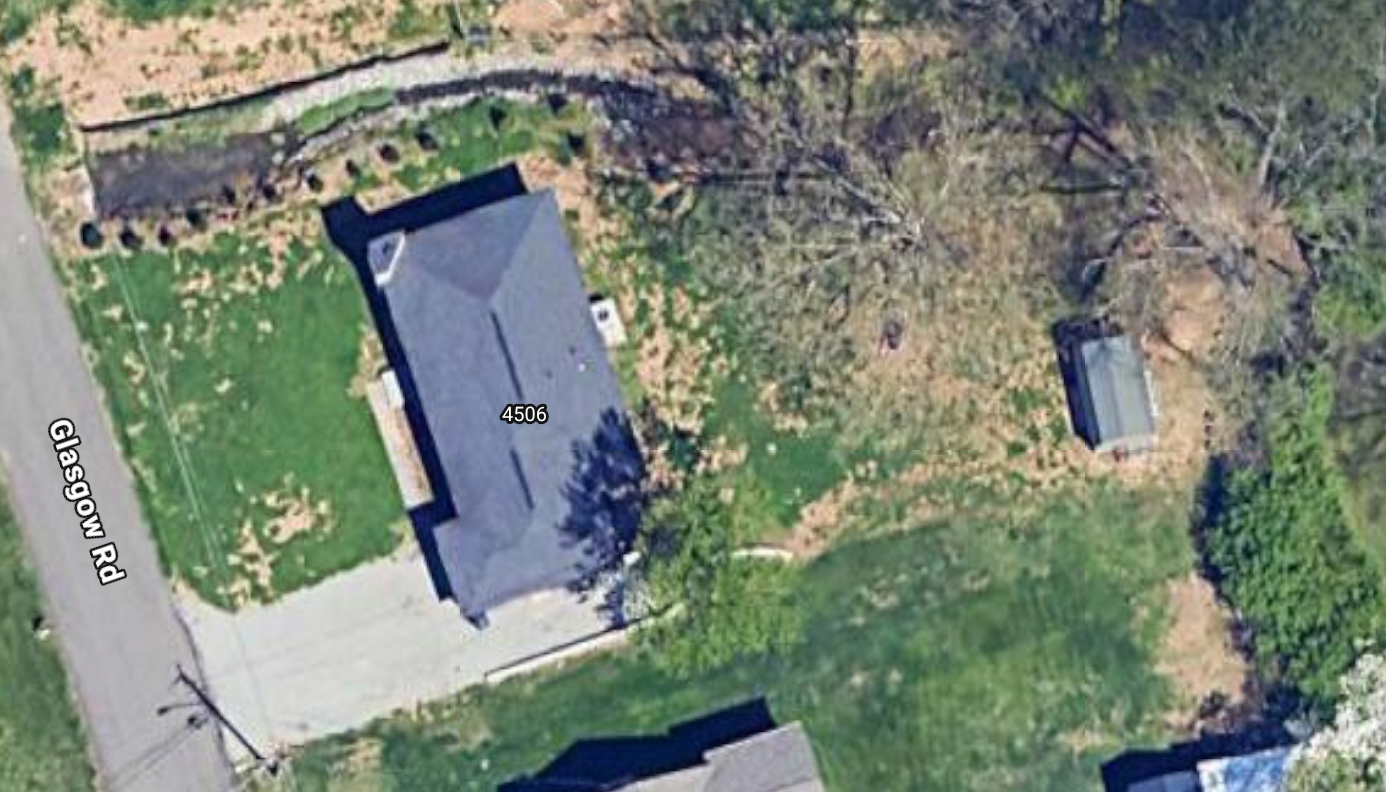 Property aerial view